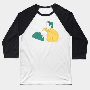 Elio and Oliver - Call Me By Your Name Baseball T-Shirt